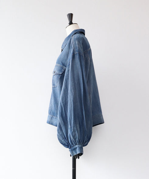 【再入荷】 シアーボリュームスリーブGジャン